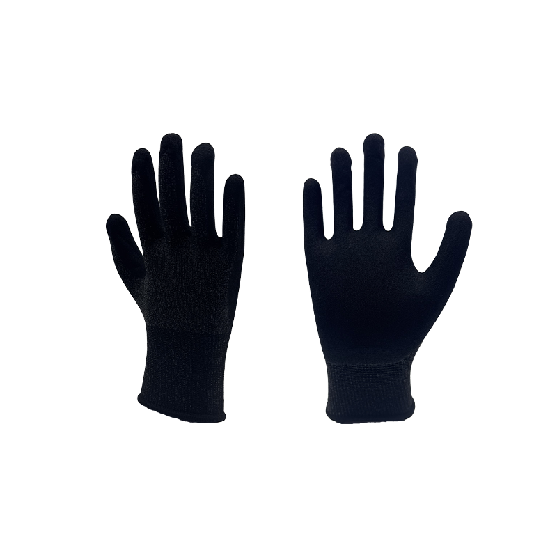 13-gauge Nano Polyester Spandex Nitrilové matné rukavice