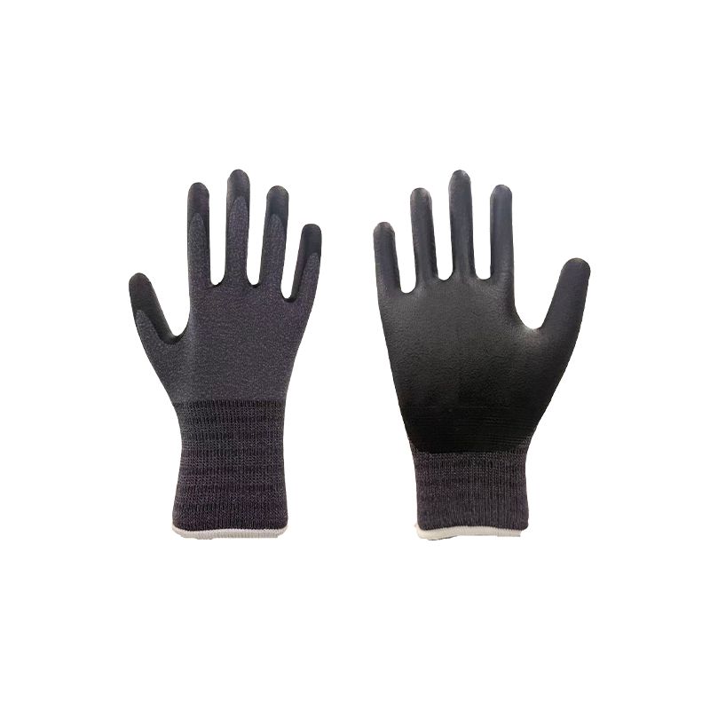 15-gauge Nylon-spandex máčené nitrilové pěnové rukavice
